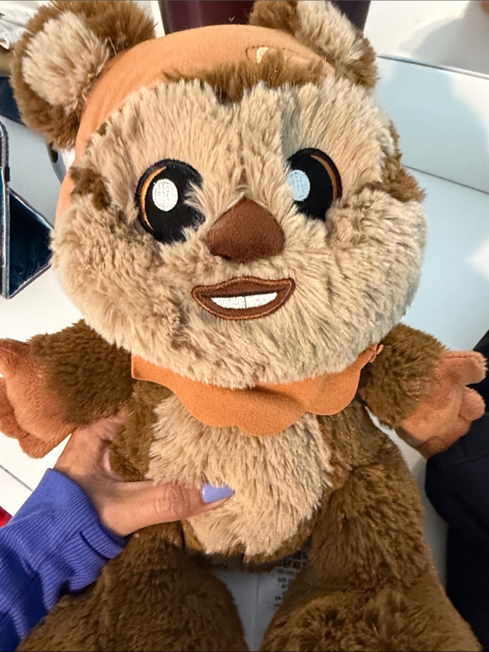 Star Wars Ewok Plush Toy in Brown and Tan